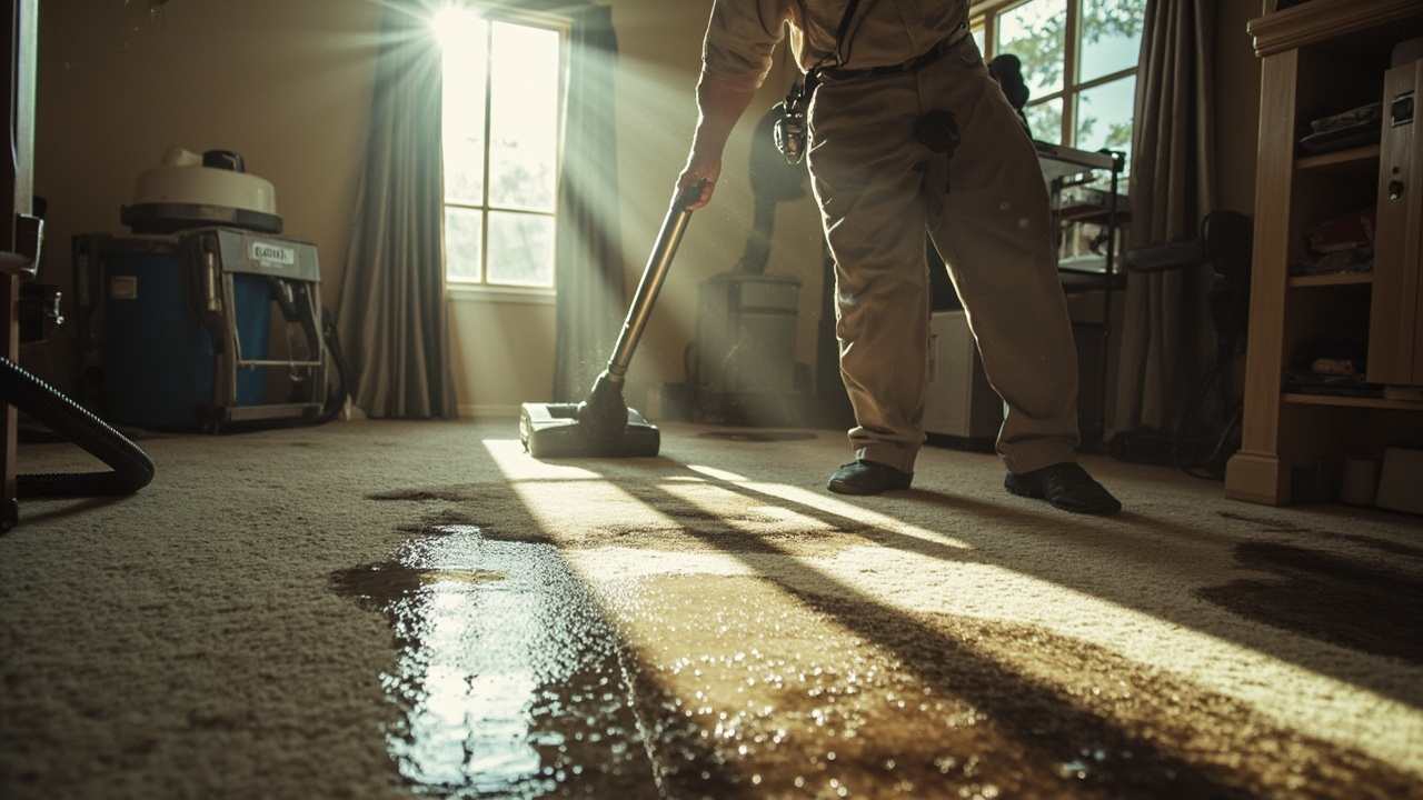 How Professional Carpet Water Removal Works