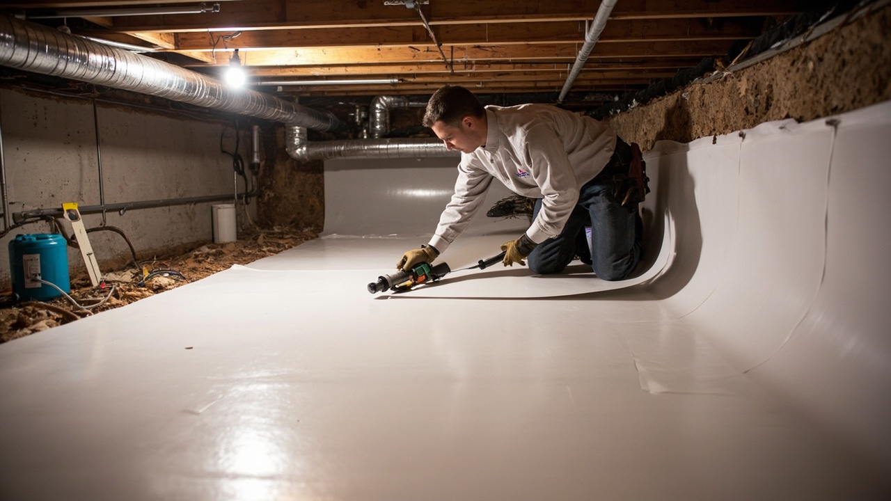 Crawl Space Cleanup & Encapsulation in Indianapolis | Permanent Moisture Control and Structural Protection