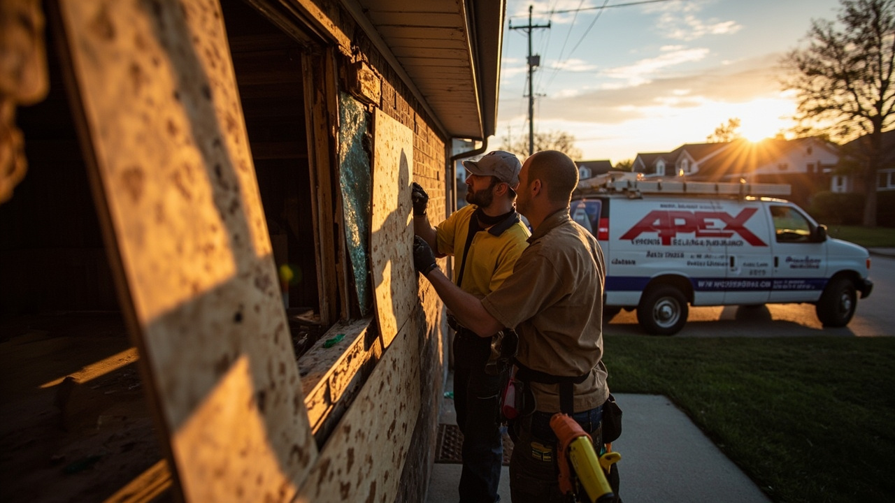 When Your Windows Shatter or Your Roof Opens, Every Minute Counts