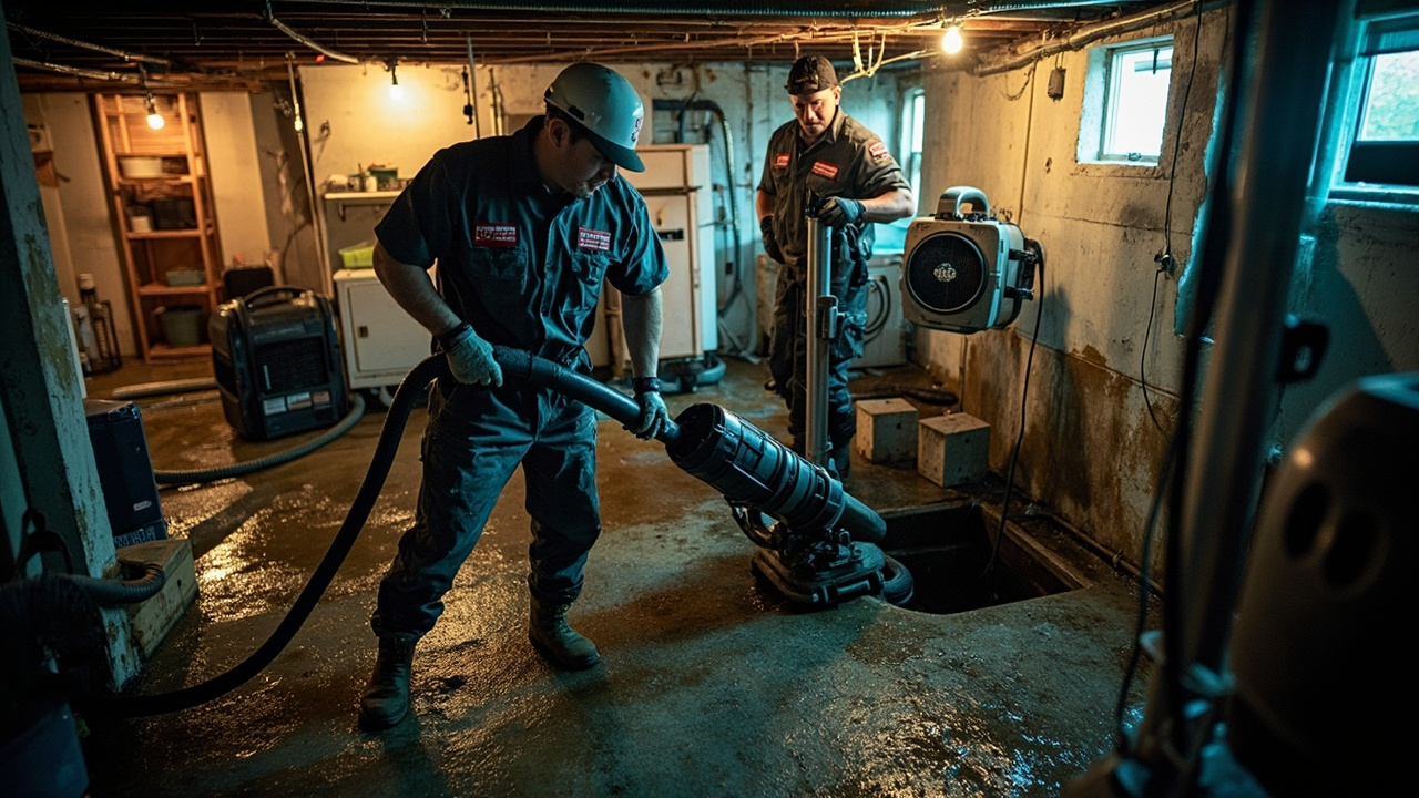 Sump Pump Failure Cleanup in Indianapolis – 24/7 Emergency Response Within 60 Minutes