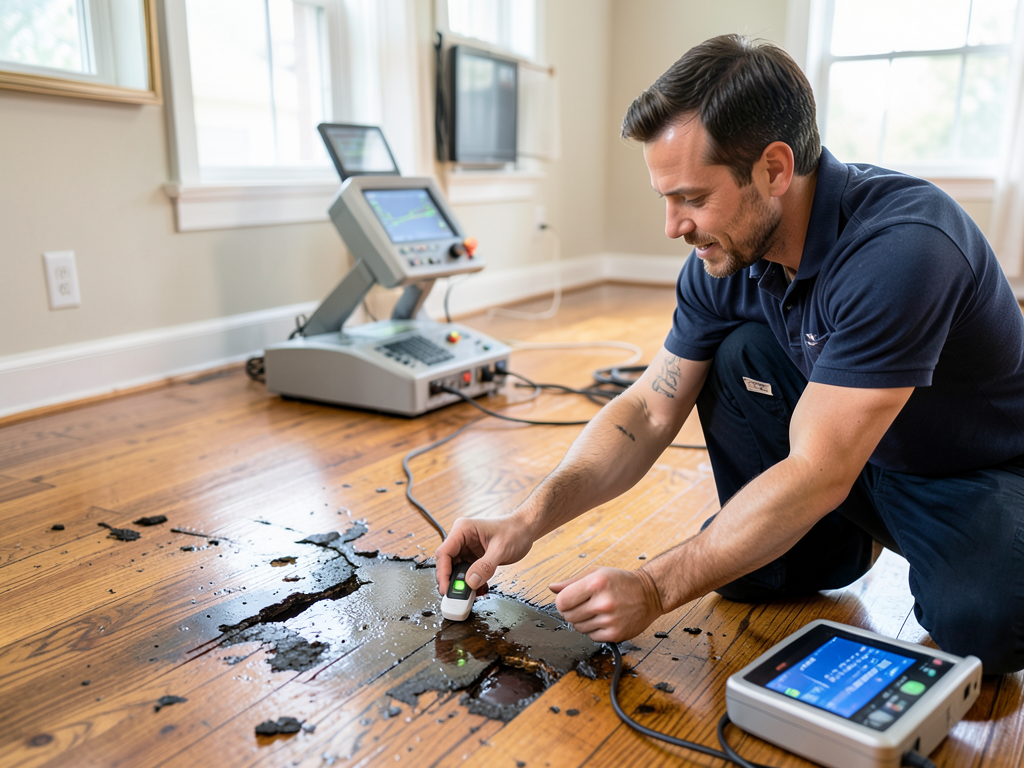 Can your hardwood floors be saved after a leak in