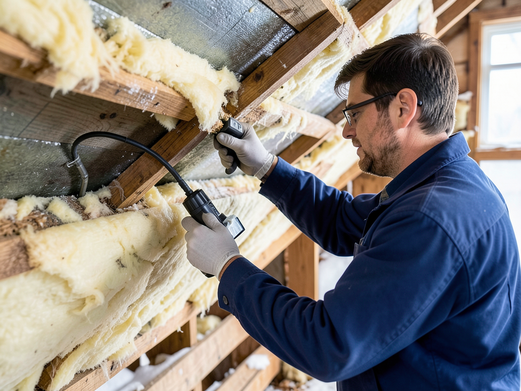 Preventing attic condensation during a cold indian